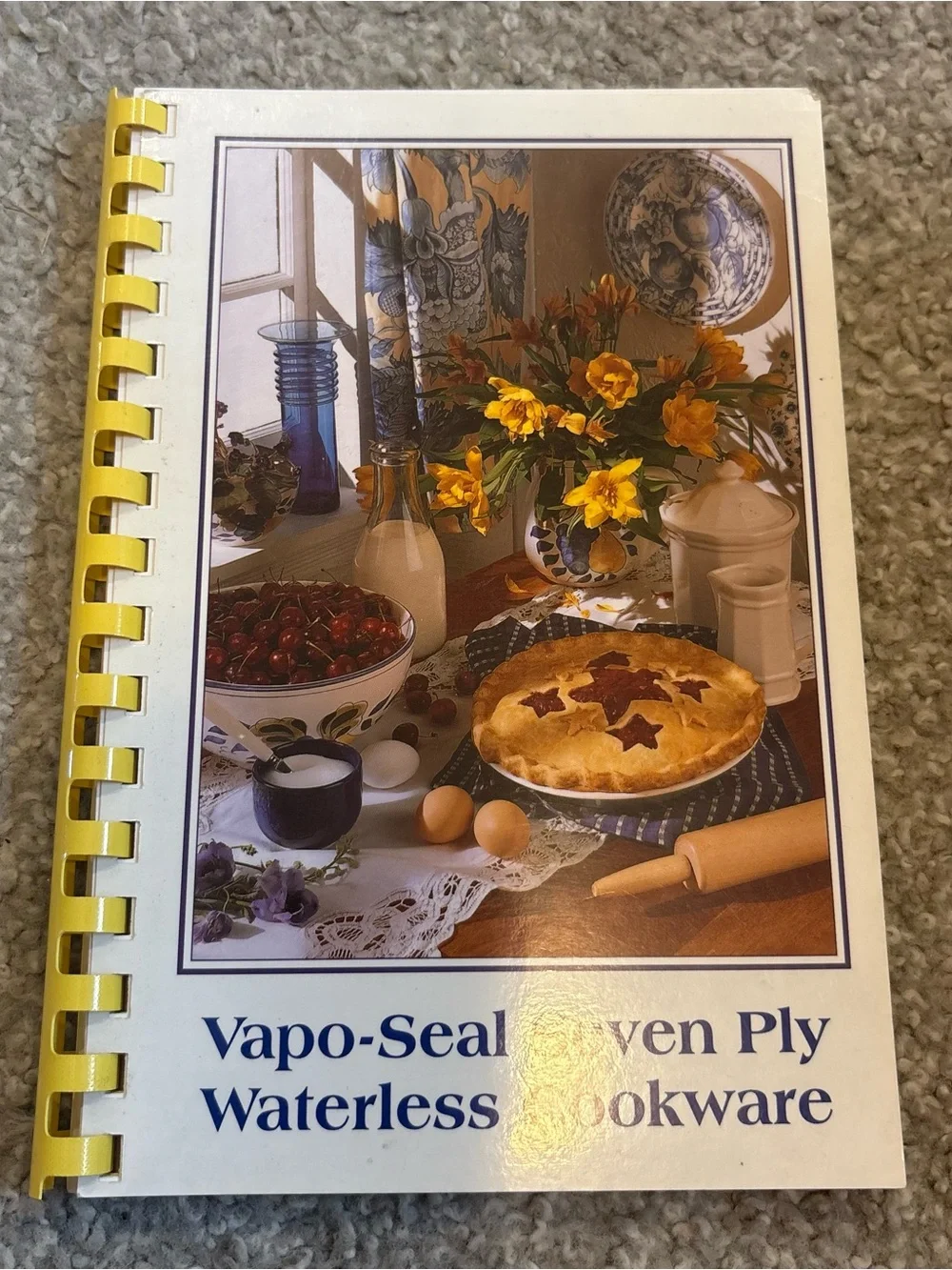 Vintage Vapo-seal Seven Ply Waterless Cookware Recipe Cook Book  Spiral